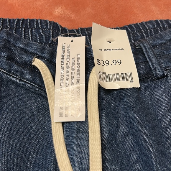 Brand New YFB Denim Slacks - Picture 2 of 8